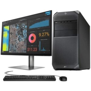 HP Z4 G4, procesor Xeon W-2123,32 GB RAM, 512 GB SSD, Quadro P4000 8GB, Monitor FHD 24", Periferice